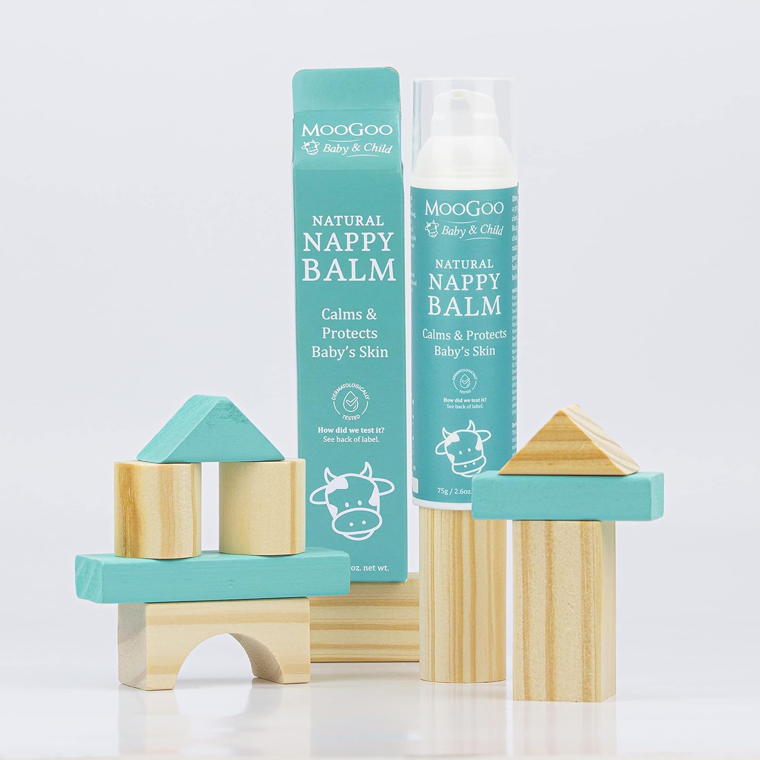 MooGoo Nappy Balm - A naturally gentle diaper cream for sensitive baby skin - Soothing cream with shea butter, zinc & jojoba oil - Barrier cream to soothe & help prevent irritation : Amazon.co.uk: Baby Products