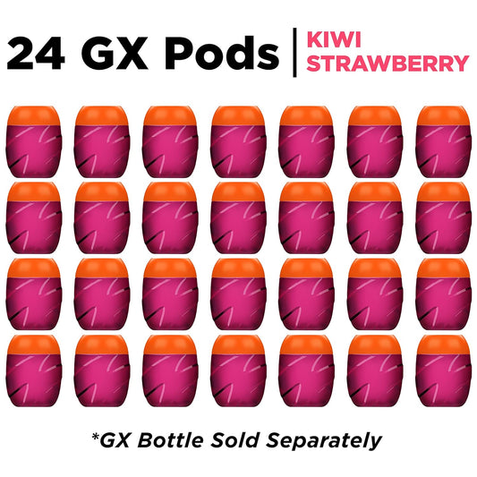 Gatorade unisex adult Gatorade GX Pods, Kiwi Strawberry (24ct), 6 x 4pack 24 Pods US