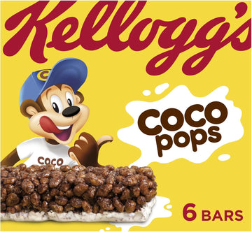Kellogg'S Coco Pops Cereal And Milk Bars Box, 6 X 20G