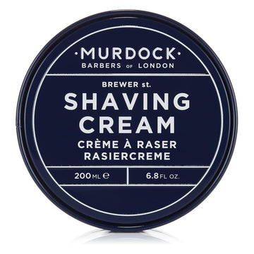 Murdock London Shaving Cream | Rich Luxurious Texture Softens And Soothes | Made In England | 6.8 Oz