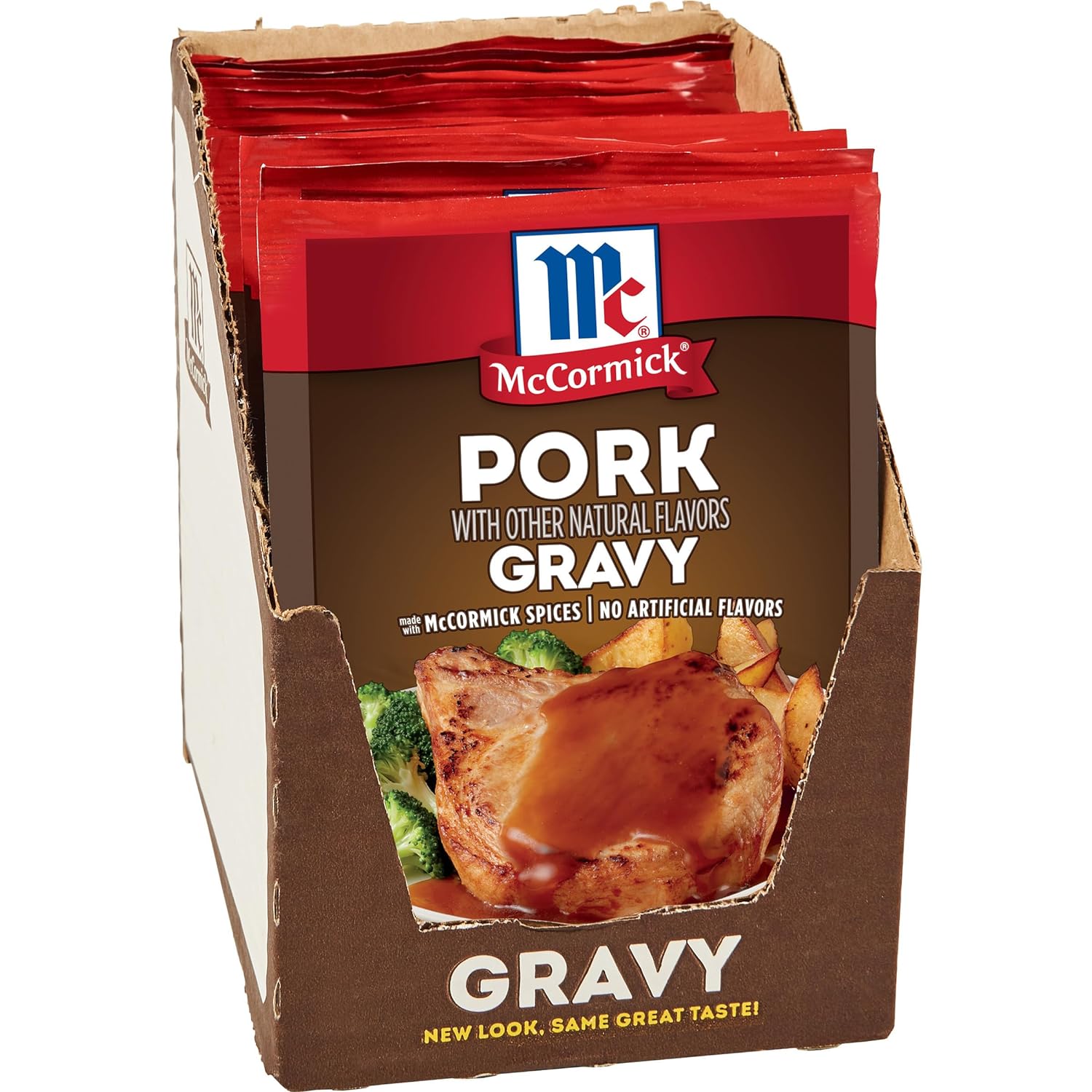 McCormick Pork Gravy Mix, 0.87 oz (Pack of 12)