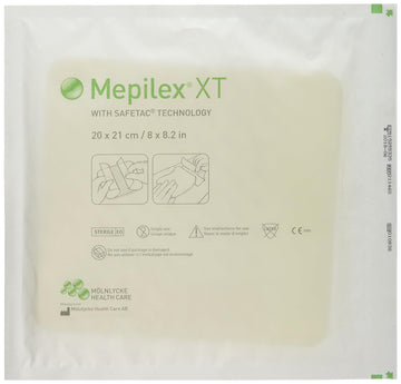 Mepilex 211460 Specialist Foam Silicone Dressing, Non Bordered, 20 Cm X 21 Cm (Pack Of 5)