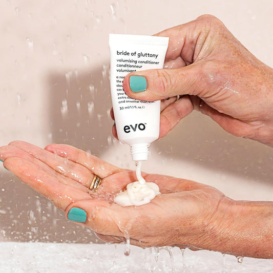 Evo Bride Of Gluttony Volumizing Conditioner - Protects Hair Colour - Reduces Frizz And Tones Hair Colour