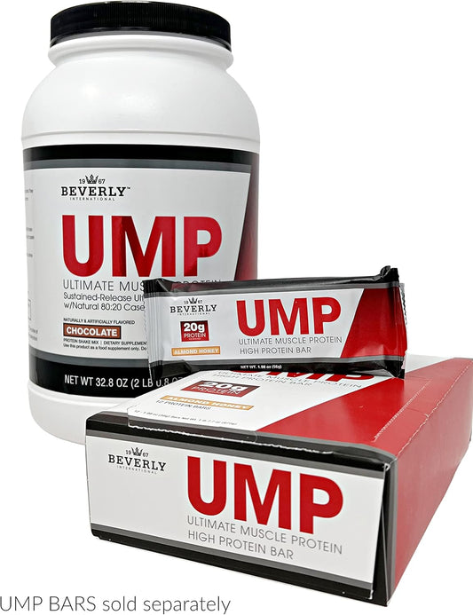 Beverly International Ump Protein Powder, Graham Cracker. Unique Whey-Casein Ratio Builds Lean Muscle Support. Easy To Digest. No Bloat. (32.8 Oz) 2Lb .8 Oz