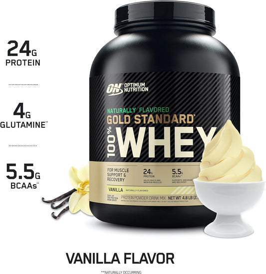Optimum Nutrition Gold Standard 100% Whey Protein Powder 4.8 (Packagin