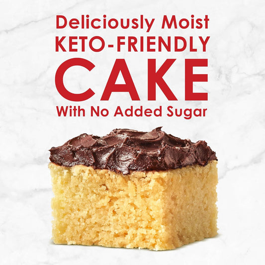 Duncan Hines Keto Friendly Classic Yellow Cake Mix, Gluten Free, Zero Sugar Added, 10.6 Oz