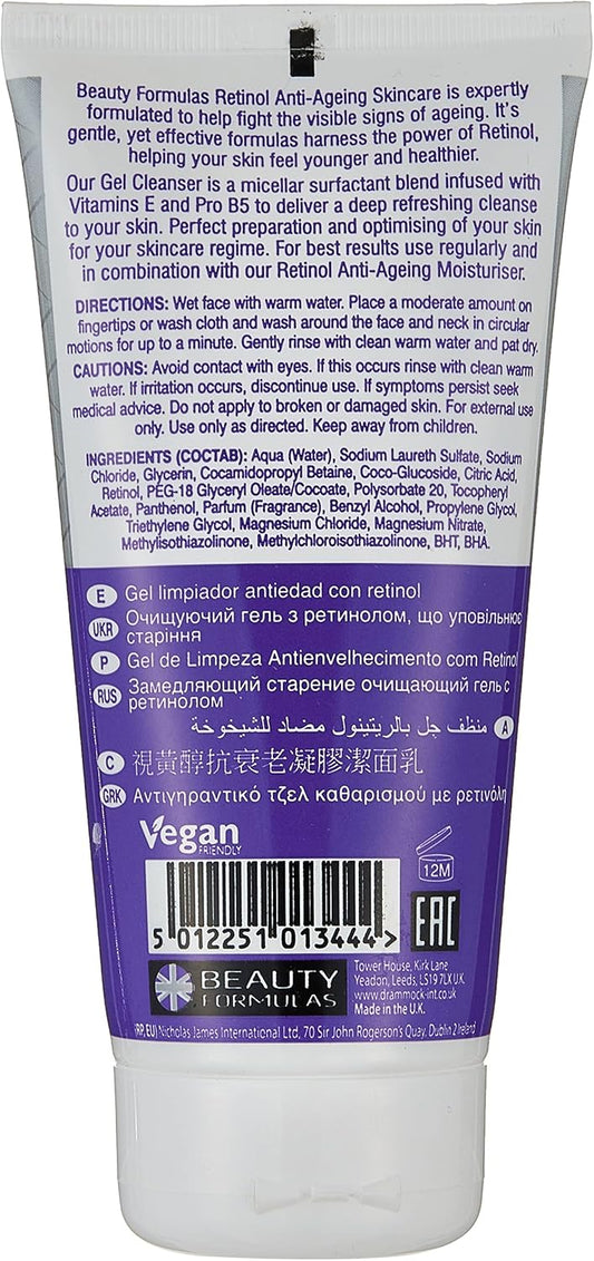 Beauty Formulas Retinol 150Ml Cleanser