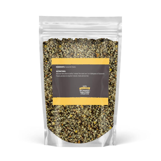 Birch & Meadow Chamomile Flowers, 8 Oz, Whole & Dried, Herbal Tea