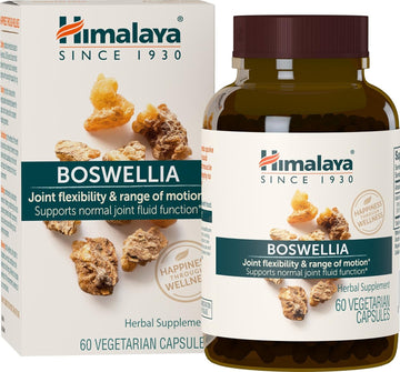 Himalaya Boswellia, Joint Support For Mobility And Flexibility, Promotes Tissue Preservation, 250 Mg, 60 Capsules