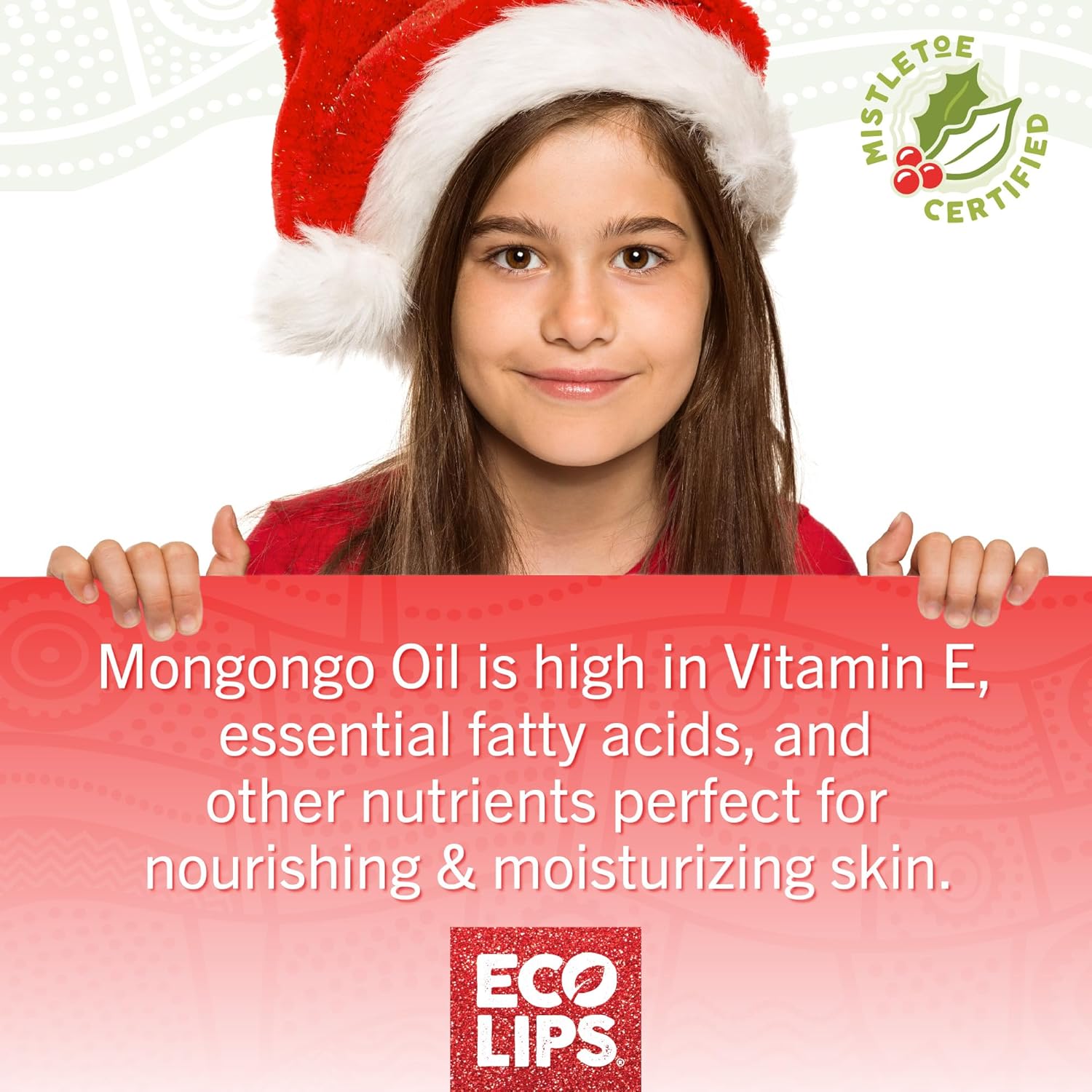 Eco Lips Novelty Plastic Candy Cane Gift Set For Holidays & Christmas Gifts, Stocking Stuffers | Mongo Kiss Organic Lip Balm 3-Count Gift Set : Beauty & Personal Care