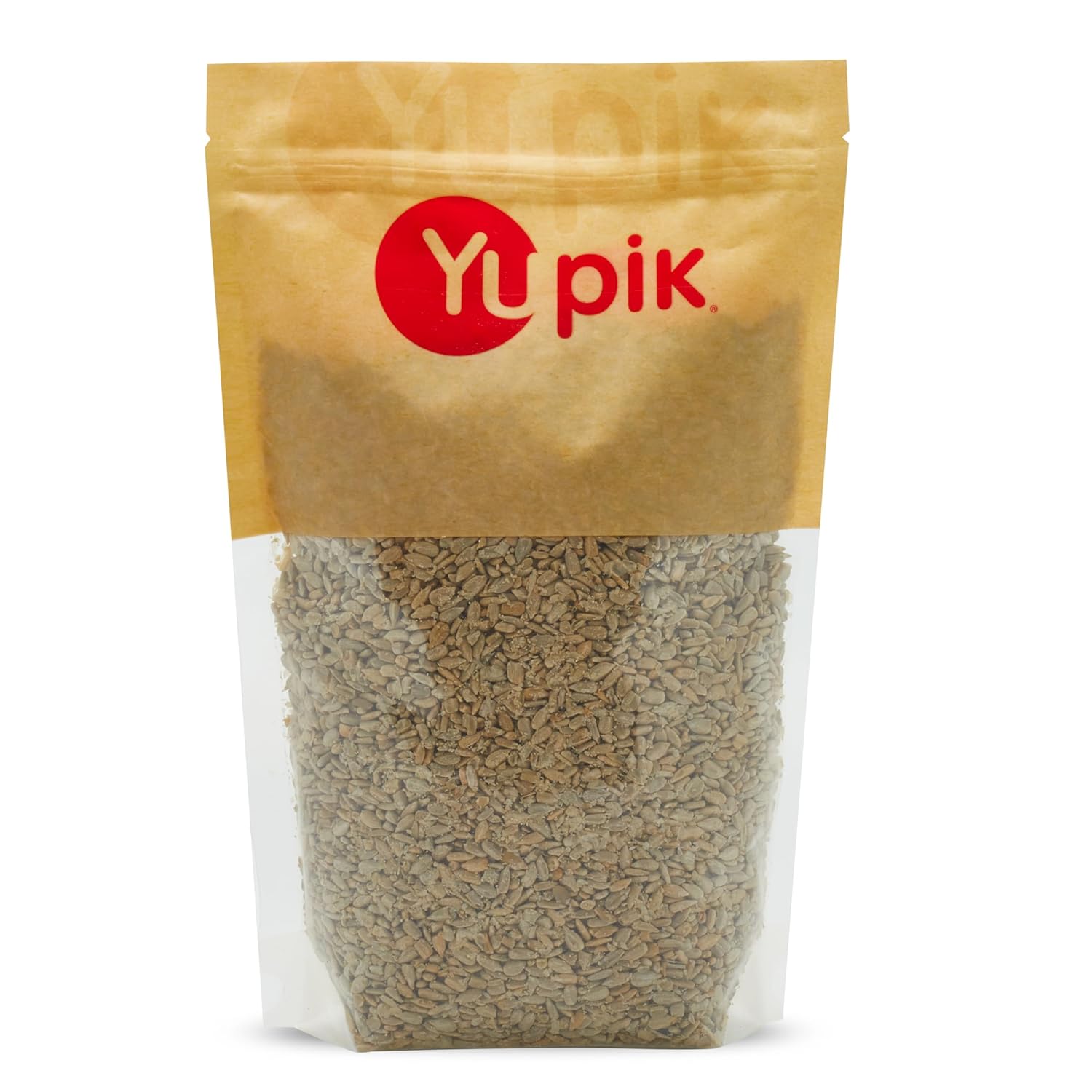 Yupik Roasted Sunflower Seeds (No Shell), 2.2 lb, Unsalted Kernels, Hulled Seeds, Healthy Snack, Source of Fiber, Versatile Ingredient