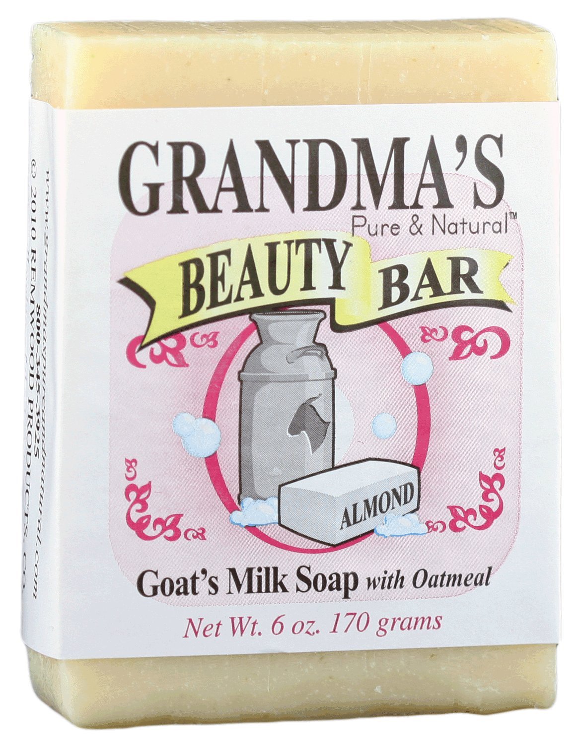Remwood Products Co. Grandma'S Beauty Bar Almond 4 Oz Bar(S) : Bath Soaps : Beauty & Personal Care