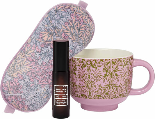 William Morris At Home Useful & Beautiful Moisturising Hand Cream And Pencils Gift Box | 75Ml Hand Cream & 8 Wooden Pencils | Cruelty Free & Vegan Friendly