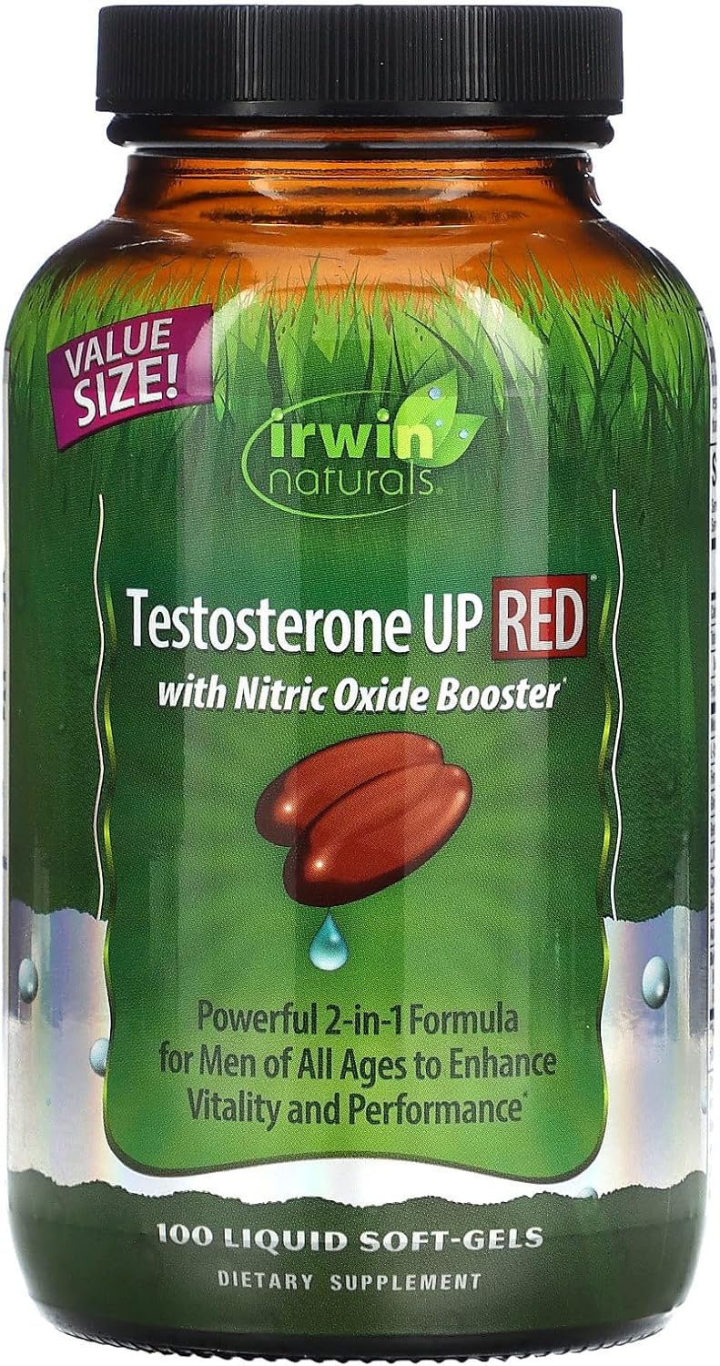 Irwin Naturals Testosterone Up Red 100 Sgels