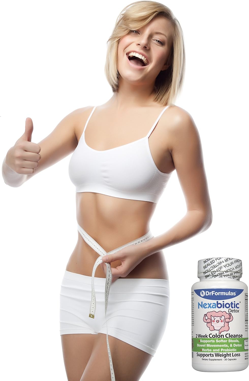 DrFormulas Probiotics for Women Weight Loss | Men & Women Colon Cleanse Detox | Nexabiotic 2 Week Fast & Quick Pills, Diet Supplements (Not Tea) : Health & Household