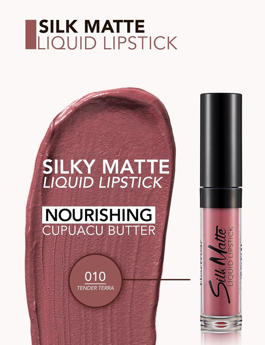 Silk Matte Liquid Lipstick (Tender Terra)