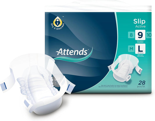L9 Attends Active Slip Taped Incontinence Pad Pack 28