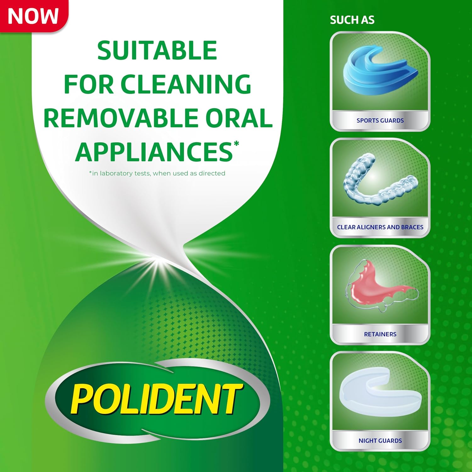 Polident 3 Minute Denture Cleanser Tablets - 84 Count : Denture Baths : Health & Household