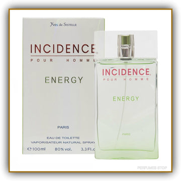 Incidence Energy Pour Homme By Yves De Sistelle Cologne For Men 3.3 Oz / 100 Ml Eau De Toilette Spray : Beauty & Personal Care