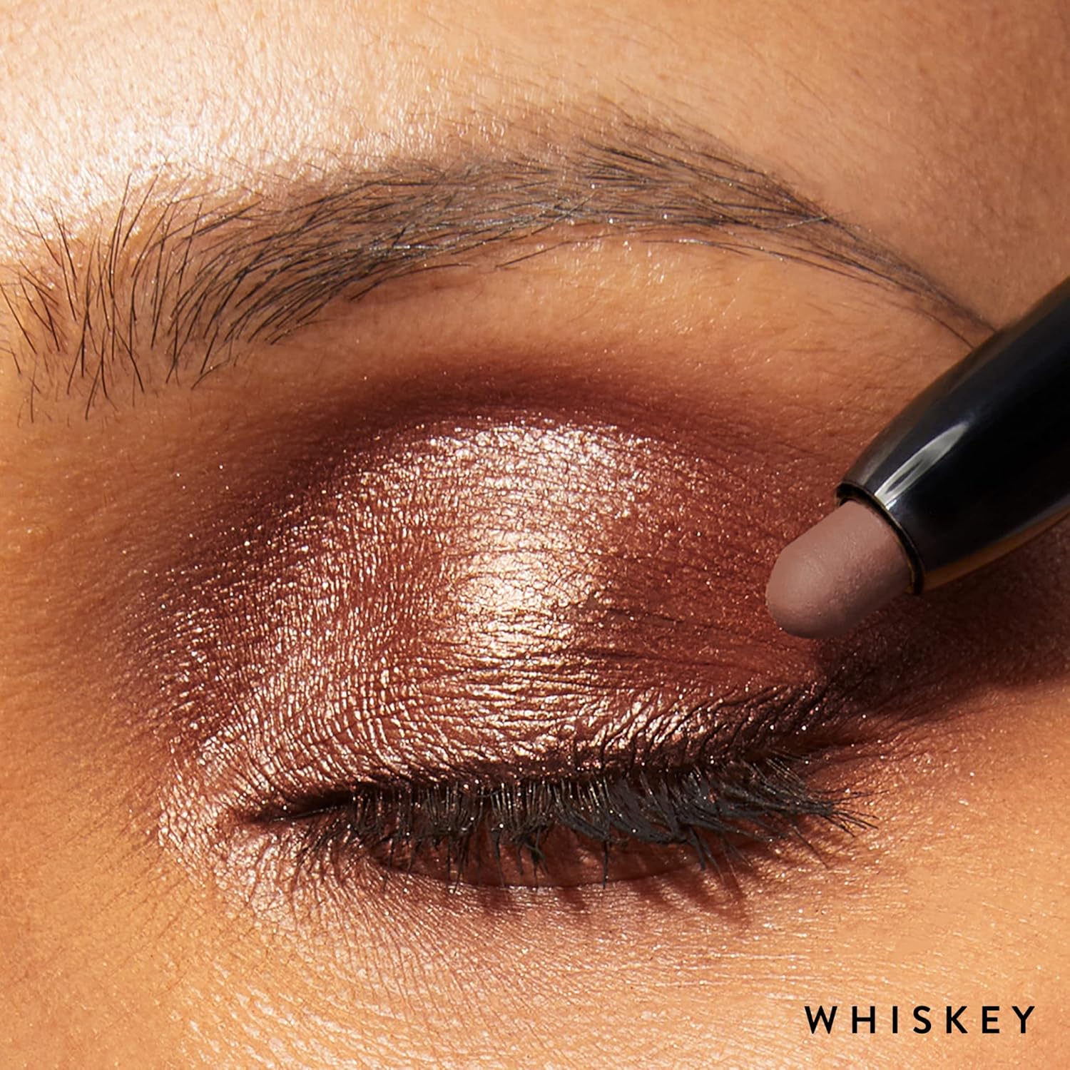 Laura Geller New York Make It A Double Dual-Ended Eyeshadow - Brandy - Cream Eyeshadow Stick + Matching Powder Eyeshadow - Crease-Proof & Smudge-Proof