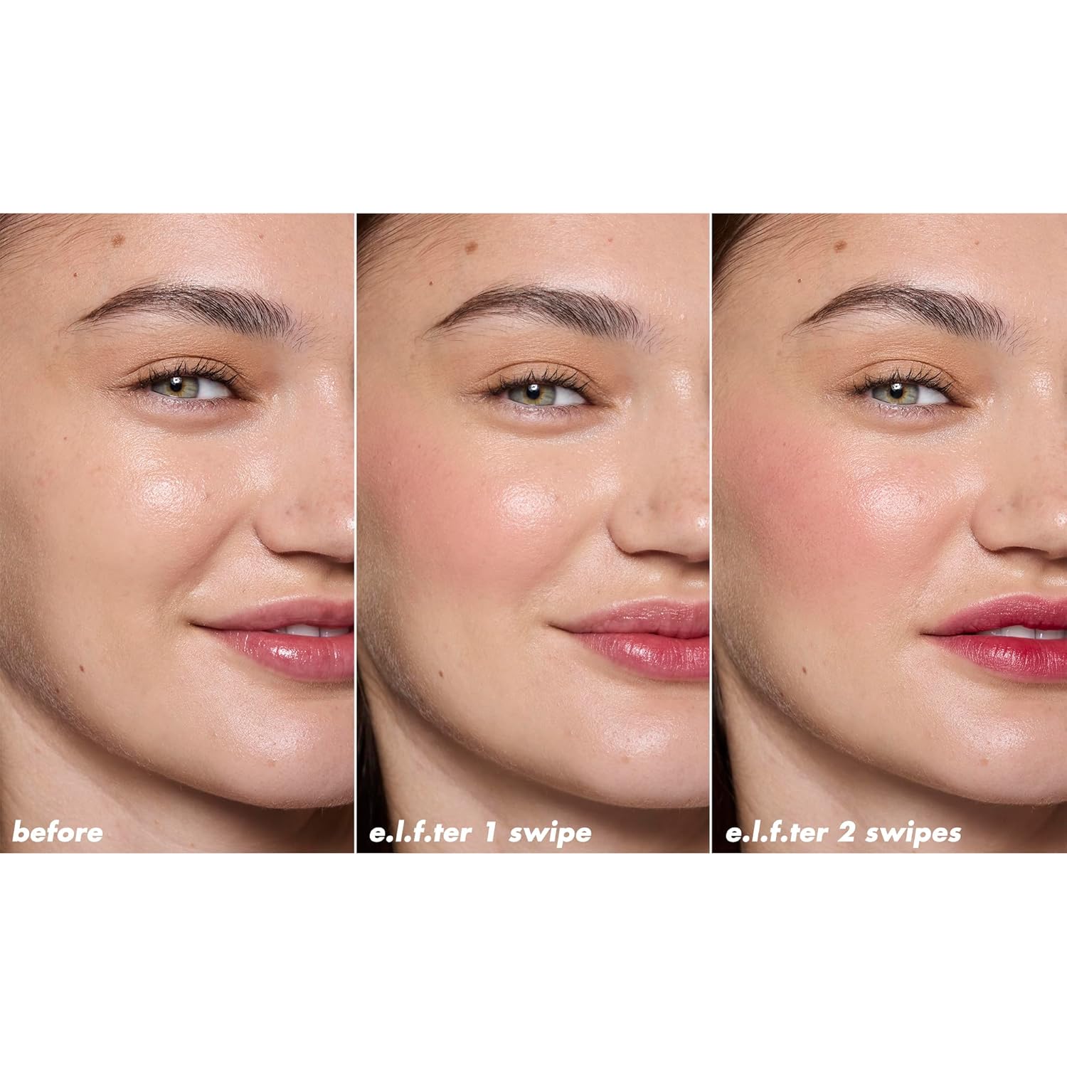 E.L.F. Sheer For It Blush Tint, Multi-Use, Long-Lasting Lip & Cheek Makeup, Creates A Natural Flush Finish, Vegan & Cruelty-Free, Pink Positive : Beauty & Personal Care