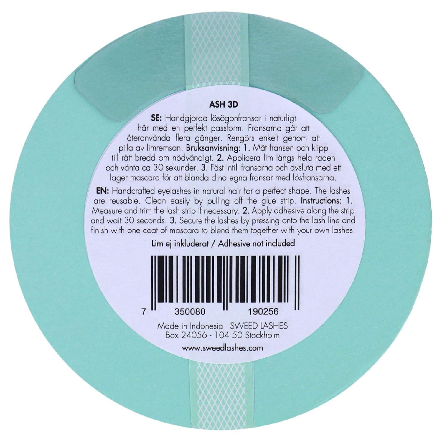 Sweed Ash 3D - Black : Beauty & Personal Care