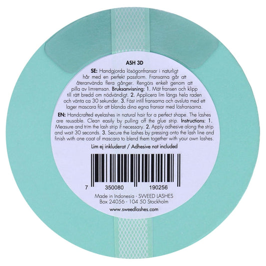 Sweed Ash 3D - Black : Beauty & Personal Care