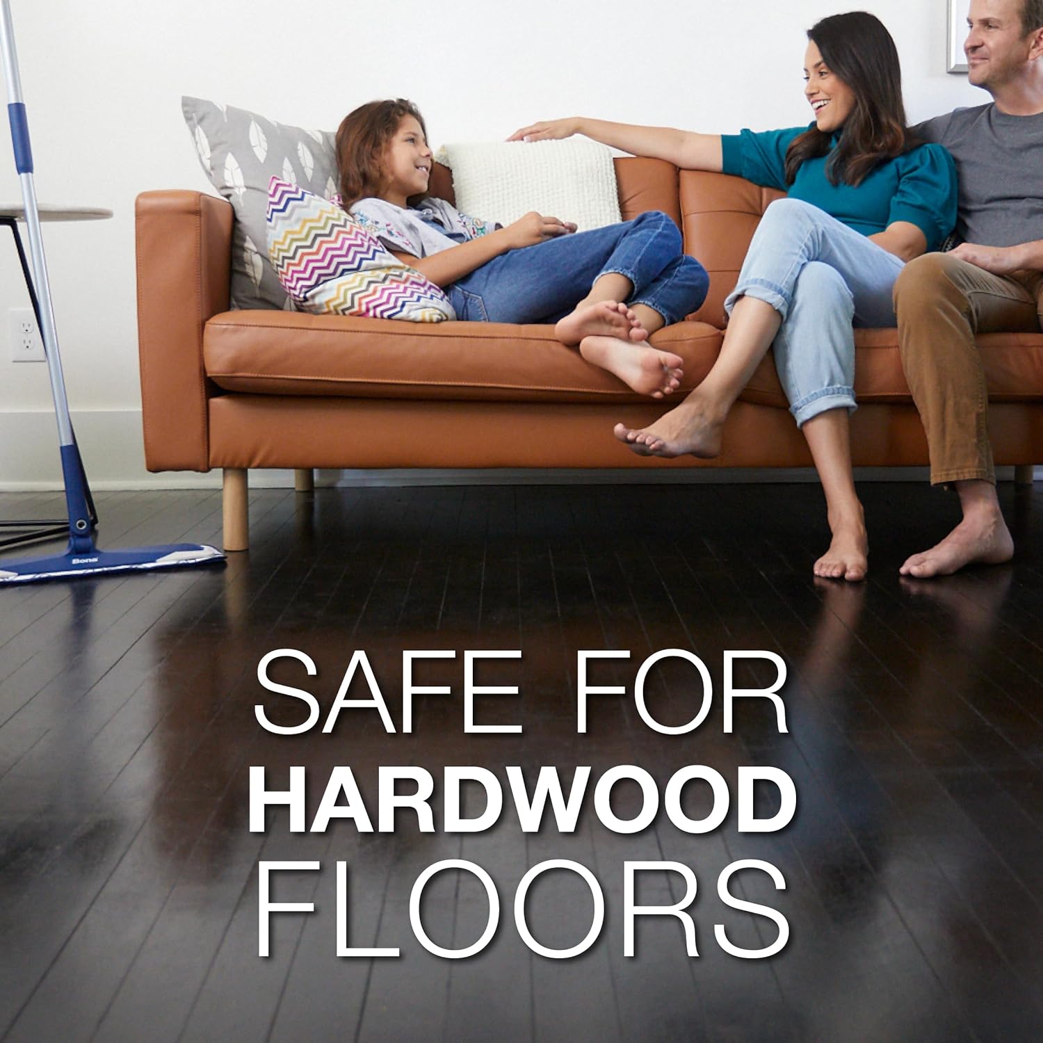 Bona Hardwood Floor Polish - 32 fl oz - High Gloss Shine - 32 oz covers 500sq ft of flooring - for use on Wood Floors : Health & Household