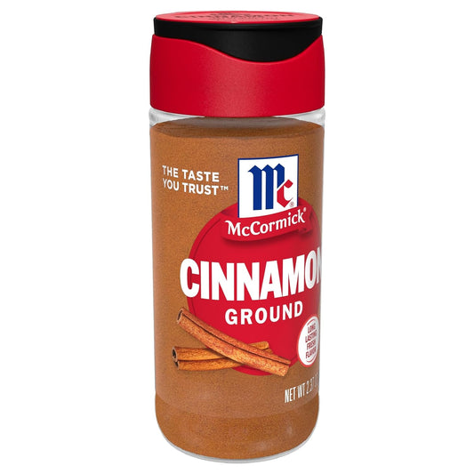 McCormick Ground Cinnamon, 2.37 oz (Pack of 6)