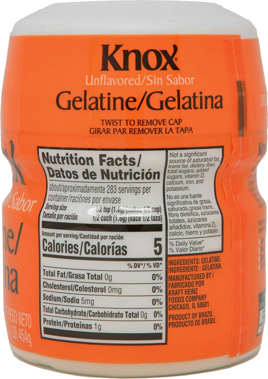 Unflavored Gelatin - 1 Lb