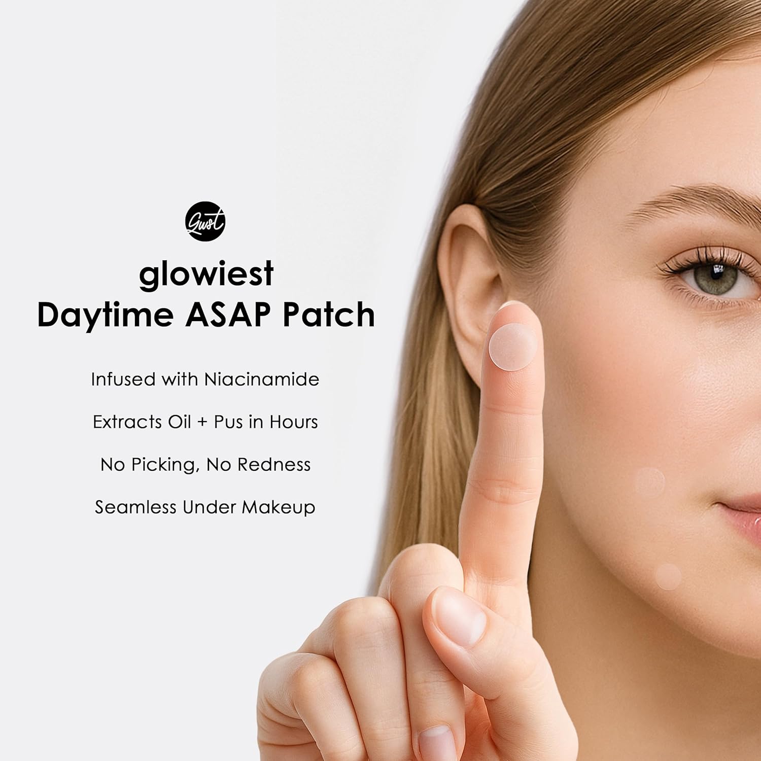 Glowiest Asap Active Spot Alleviating Patch 39 Patches [Daytime] 10Mm (1 * 15Ea) & 12Mm (2 * 12Ea) | Premium Hydrocolloid Dressing | Simple & Easy Active Treatment : Beauty & Personal Care