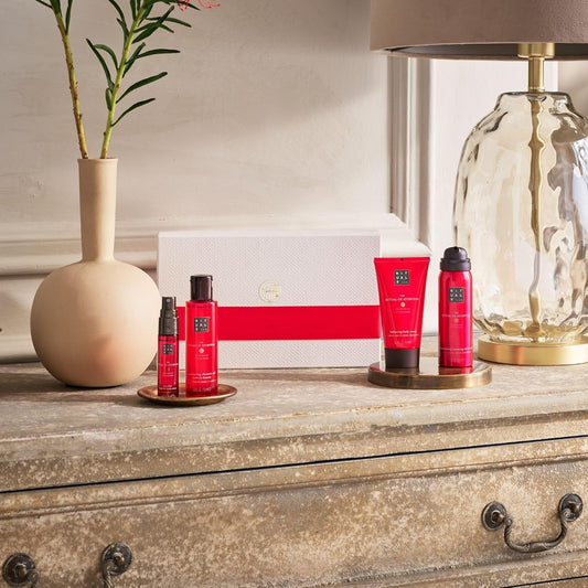 Rituals Gift Set The Ritual Of Ayurveda Small - Home And Skincare Products Enriched With Indian Rose And Sweet Almond Oil - Bath Gift Box With Balancing And Soothing Properties