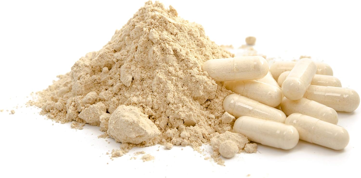 SynBio Botanicals - KSM-66 Ashwagandha (Indian Ginseng) | 60 Capsules | Vegetarian | Made in The UK | Gluten Free | Salt Free | Nut Free | Halal | Supports Stress & Relaxation : Amazon.co.uk: Health & Personal Care