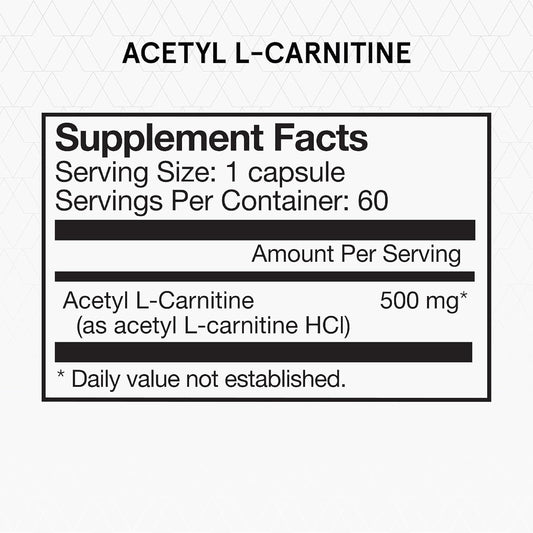 Momentous Acetyl-Carnitine, 60 Servings