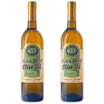 Napa Valley Naturals Rich & Robust Extra Virgin Olive Oil, 25.4 Oz (2-Pack)