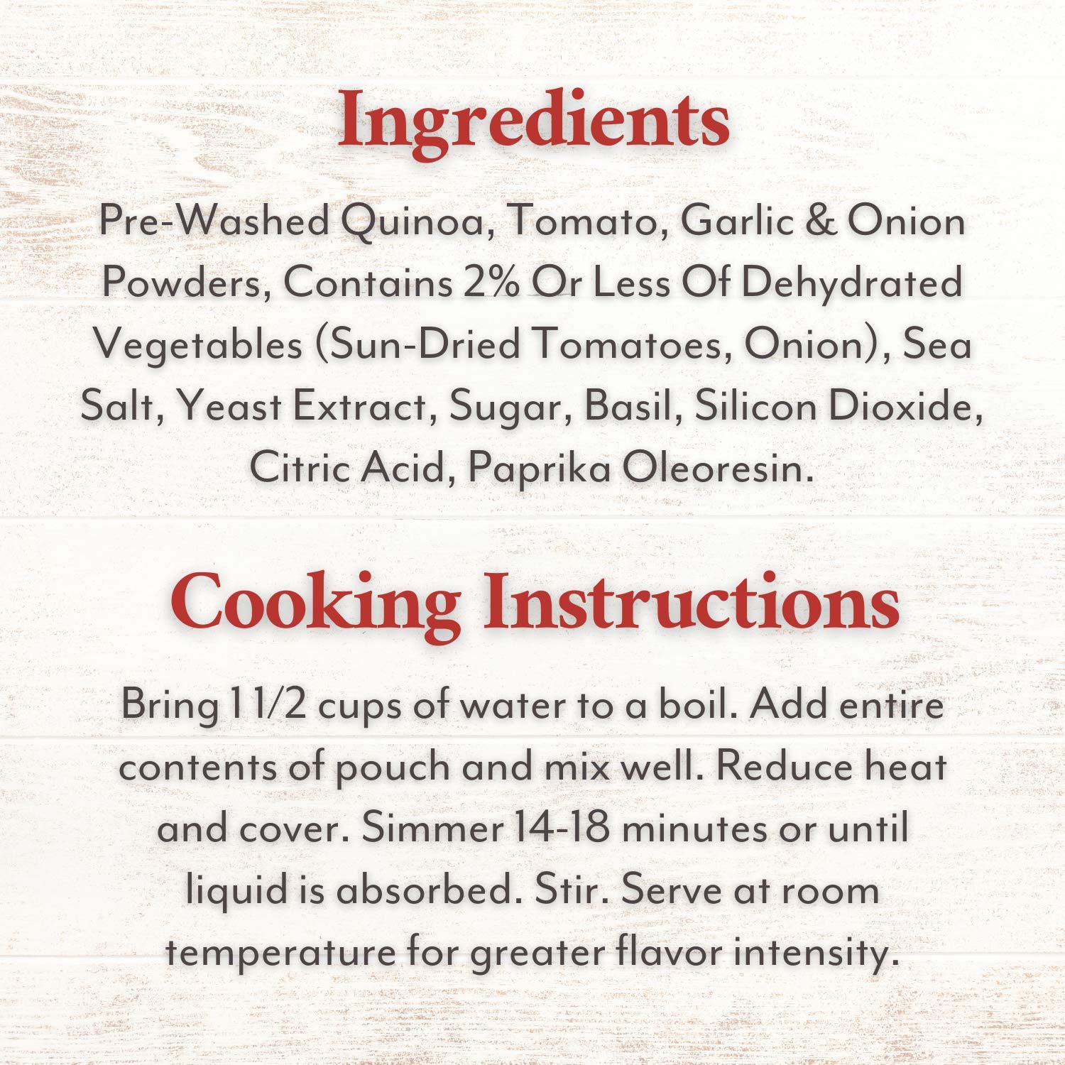 Roland Foods Sun-Dried Tomato Seasoned Quinoa, Gluten Free, Specialty Imported Food, 5.46-Ounce Pouch