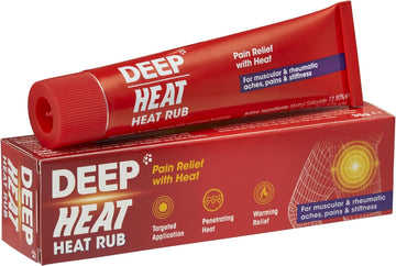 Deep Heat Heat Rub, For Muscular & Rheumatic Aches, Pain And Stiffness, 35G (Pack Of 1)