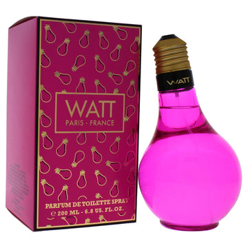Eau De Toilette Spray, Watt Pink, 6.8 Ounce
