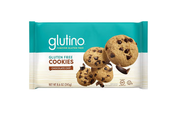 Glutino Gluten Free Chocolate Chip Cookies, Decadent Cookies, 8.6 Ounce (07035)