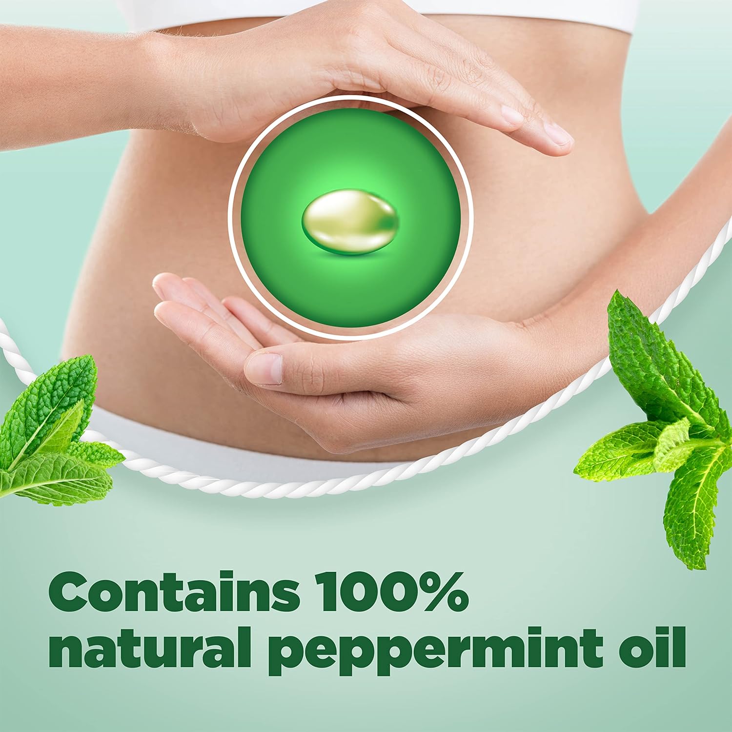 Buscopan Buscomint 0.2 ml Peppermint Oil IBS Multi Symptom Treatment, Soft Gel Capsules, 24 Count (Pack of 1), 100% Natural Active Ingredient, Preservatives Free : Amazon.co.uk: Health & Personal Care