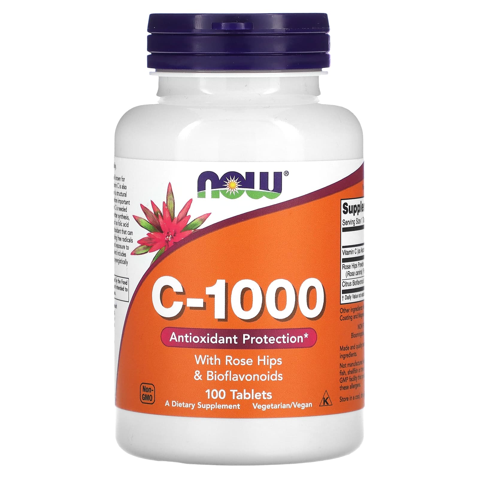 NOW Foods, C-1000, With Rose Hips and Bioflavonoids