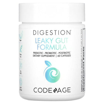 Codeage, Digestion, Leaky Gut Formula, 60 Capsules