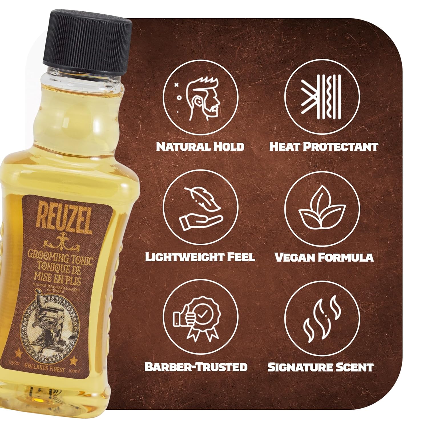 Reuzel Grooming Hair Tonic, Volume And Texture, 16.9 Oz : Beauty & Personal Care
