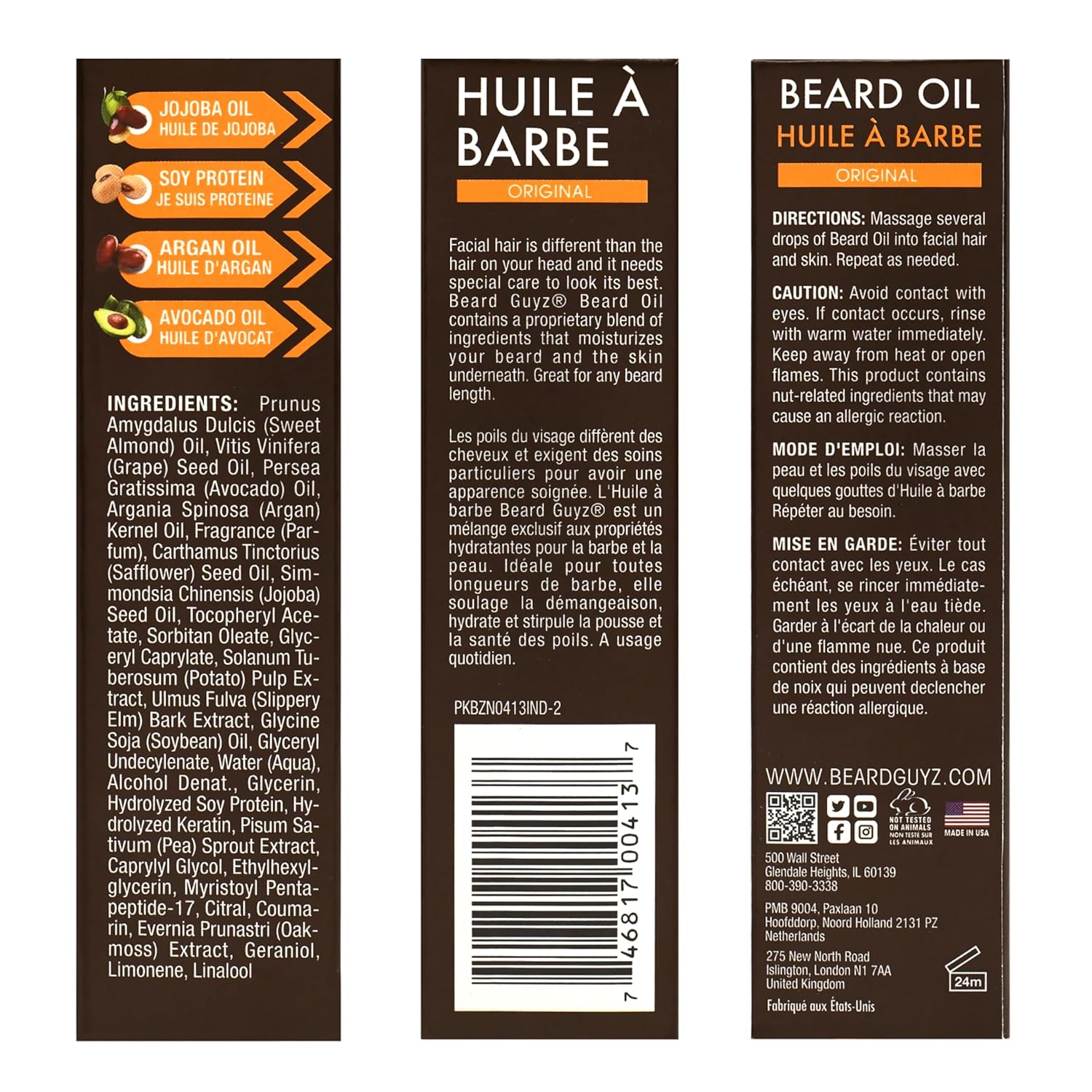 Beard Guyz Beard Oil - Nourish Your Beard (2 Oz)