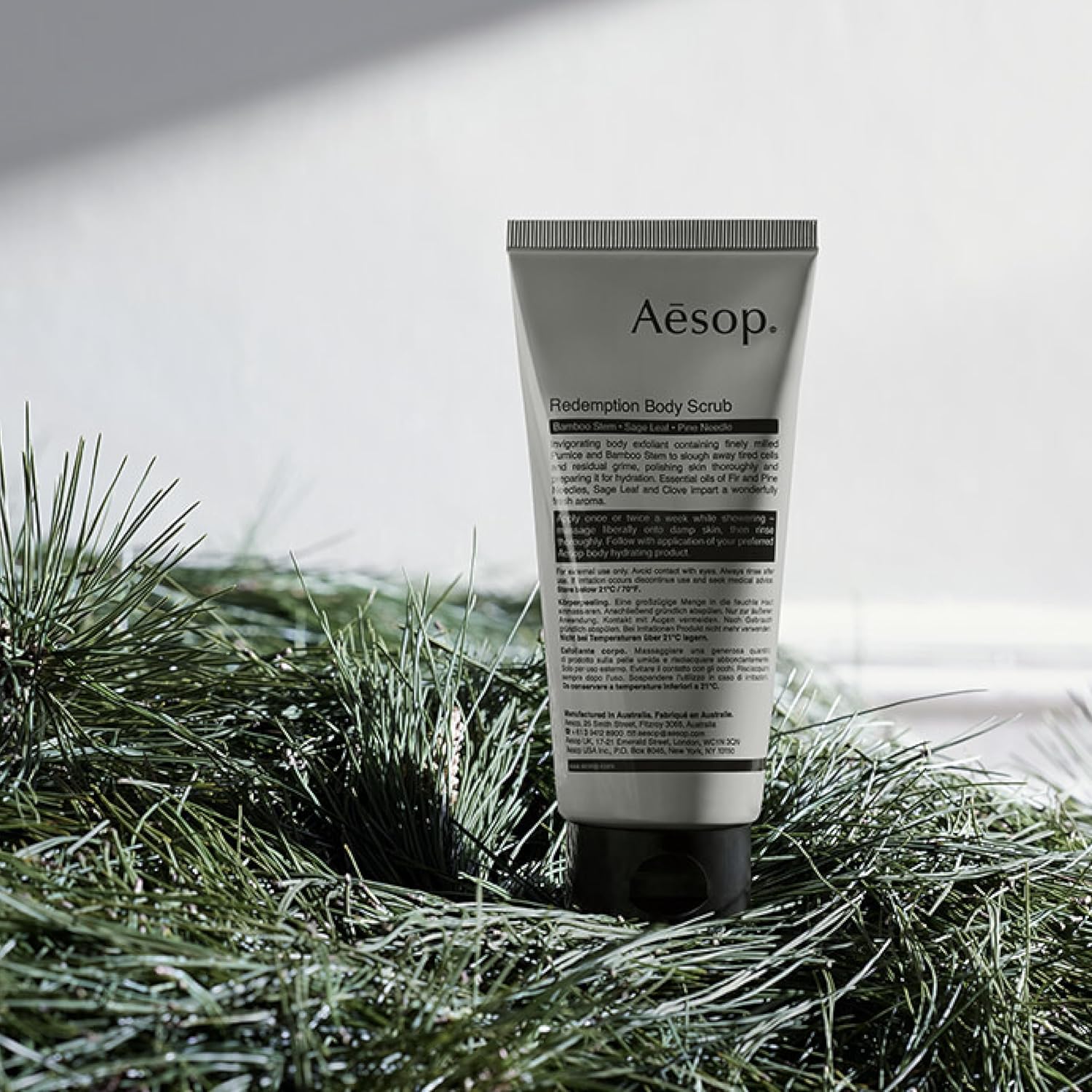 Aesop Geranium Leaf Exfoliating Body Scrub | Smooth, Soft, Hydrated Skin | 6.2 Oz / 180Ml : Beauty & Personal Care