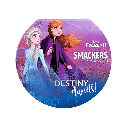 Lip Smacker Disney Frozen 2 Glitter Eyeshadow & Blush Makeup Palette, Melt For You Shimmer | Christmas Make Up Collection | Holiday Present | Gift For Girls