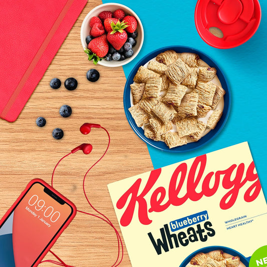 Kellogg'S Blueberry Wheats, 500G
