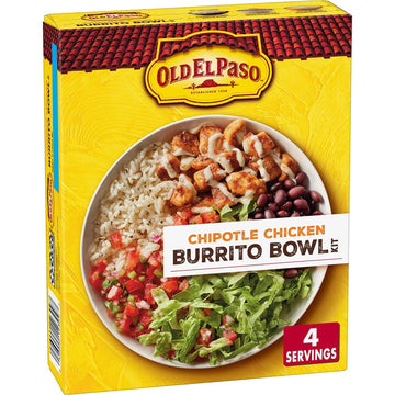 Old El Paso Burrito Bowl Kit Chipotle Chicken, 11 oz