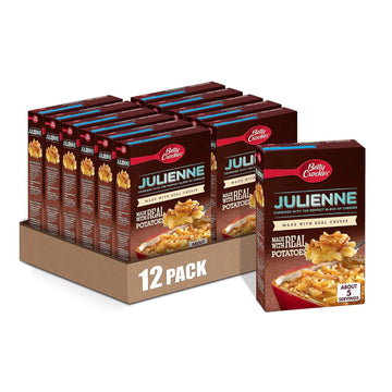 Betty Crocker Julienne Potatoes, Made With Real Cheese, 4.6 Oz. (Pack Of 12)