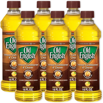 Old English 0-62338-07325-5 Lemon Oil Furniture Polish, 96 fl oz. (Pack of 6) (Packaging Label May Vary)